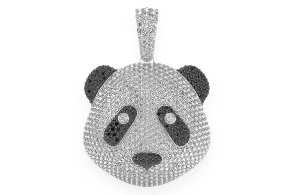 Panda Head Pendant 14K